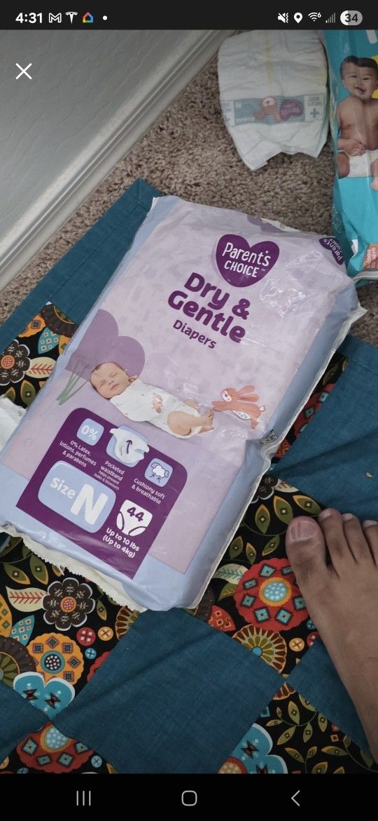 Diapers  New Born