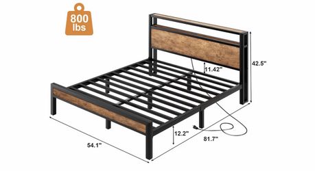 Queen size bed frame