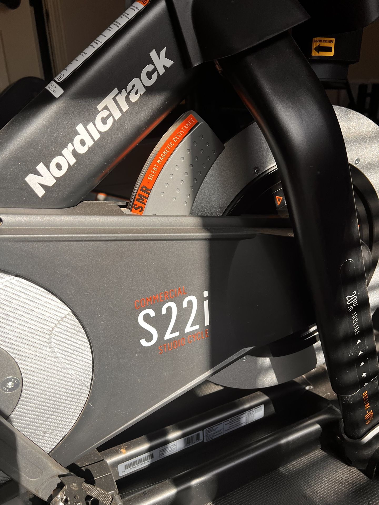 S27i Studio Bike NordicTrack