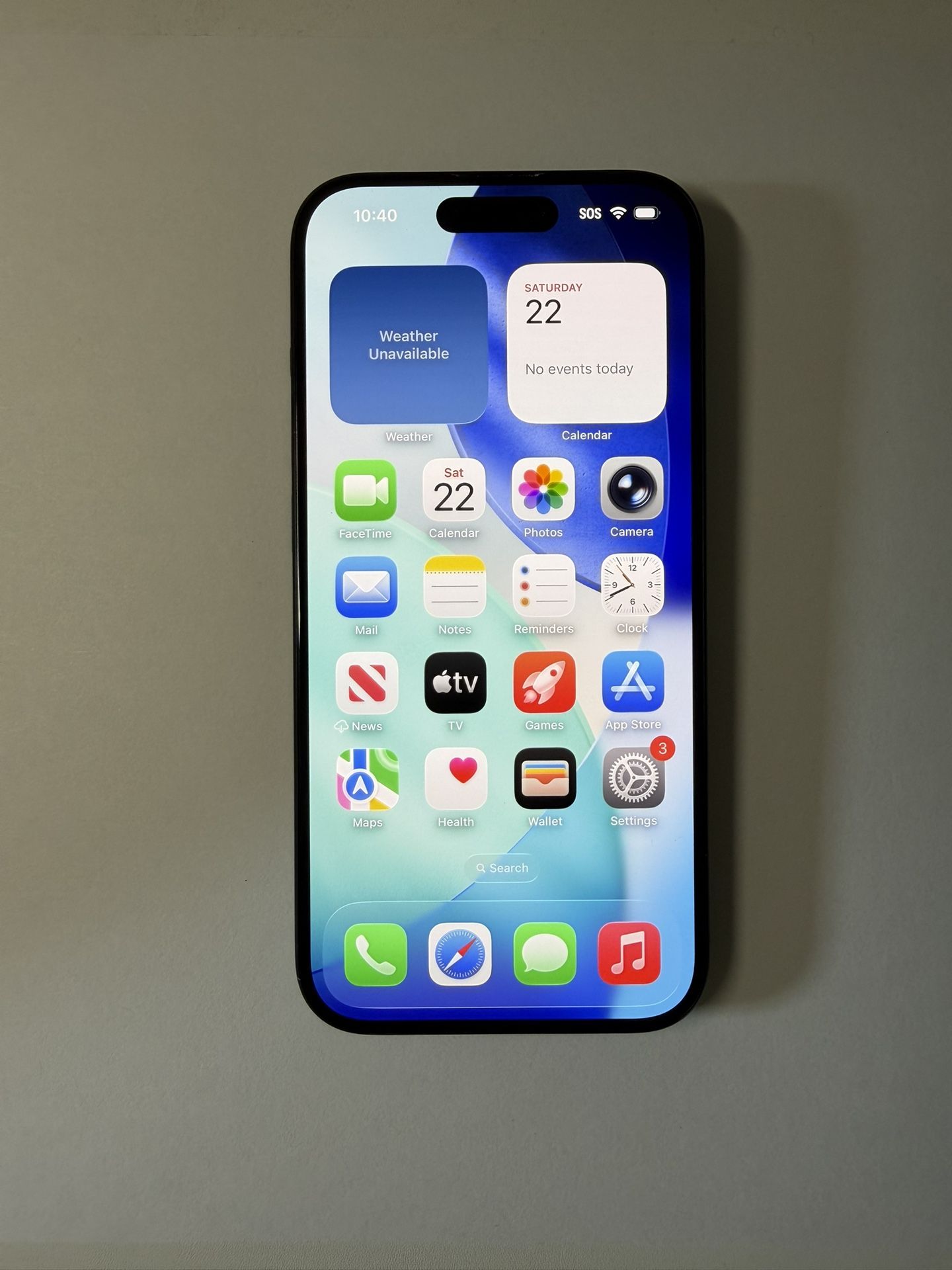 Apple iPhone 15 Pro -256GB - Unlocked