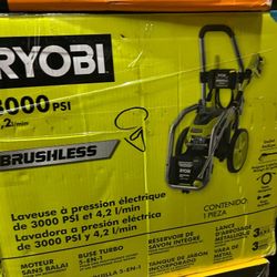 RYOBI 3000 PSI PRESSURE WASHER $230