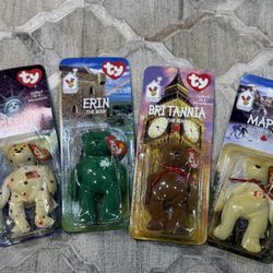 1997 McDonalds Beanie Baby (All 4 Of Collectors Set)
