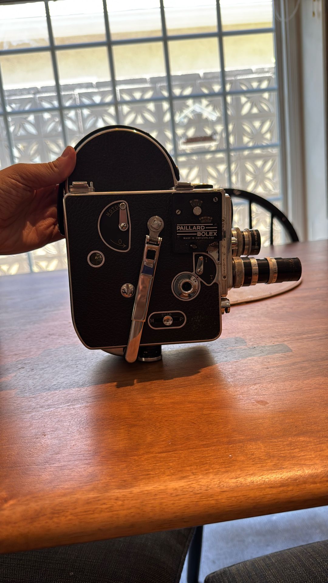 Bolex 16mm (Working) Camera With Original Leather Case