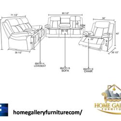 Couch  With LED Lighting 