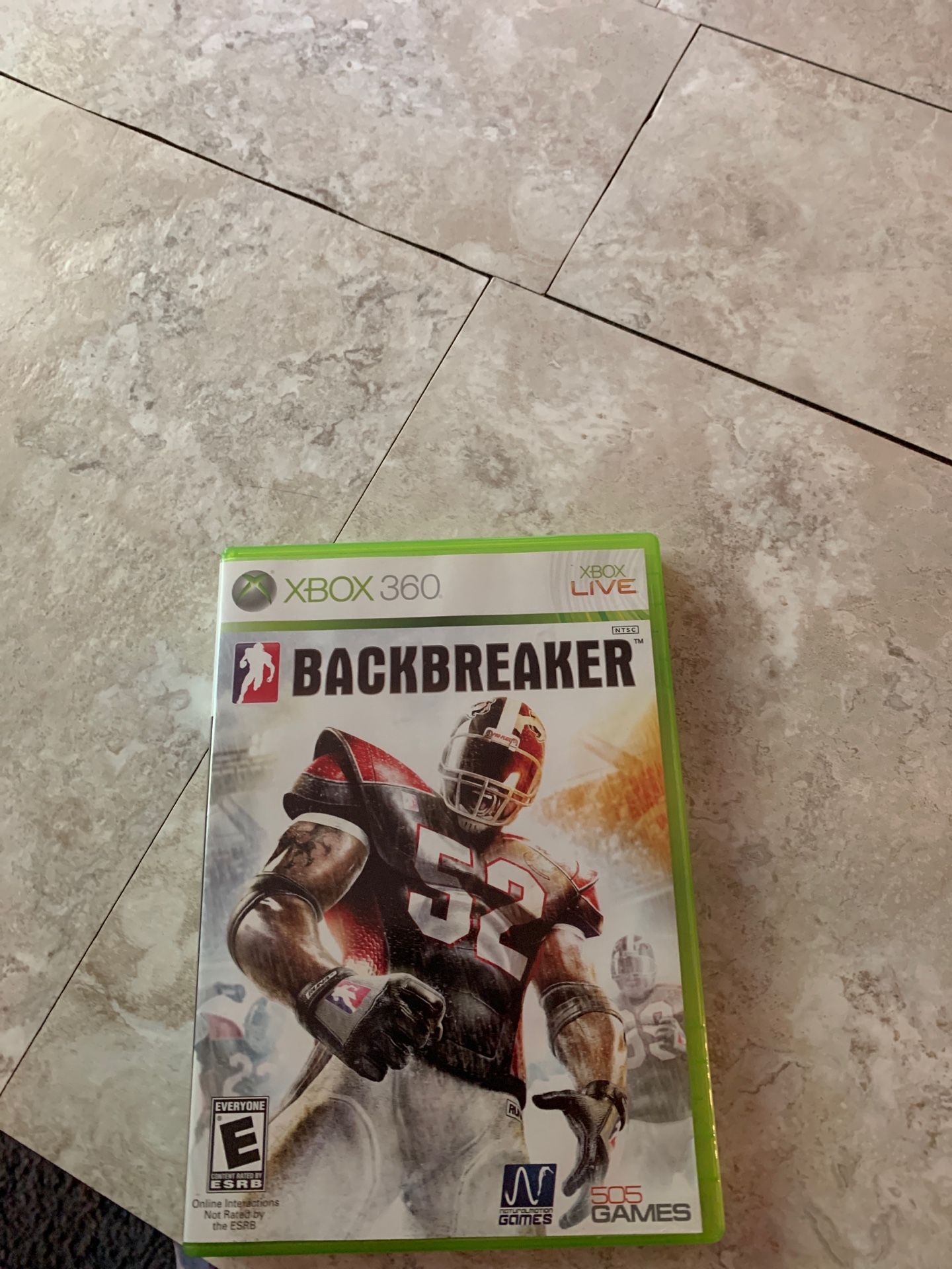 Backbreaker Xbox 360 game