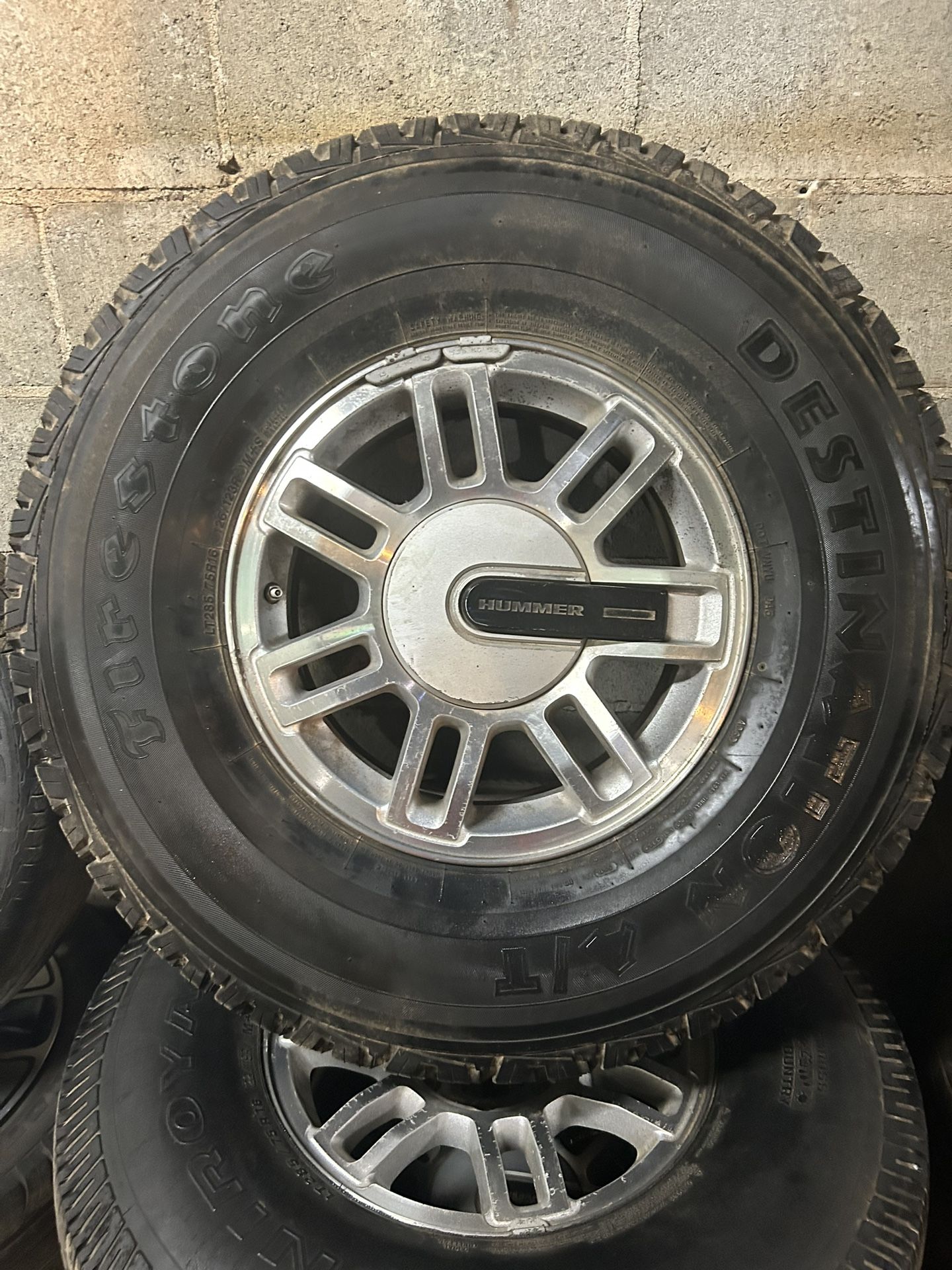 2006-2009 Hummer H3 OEM 16” wheel and tire set