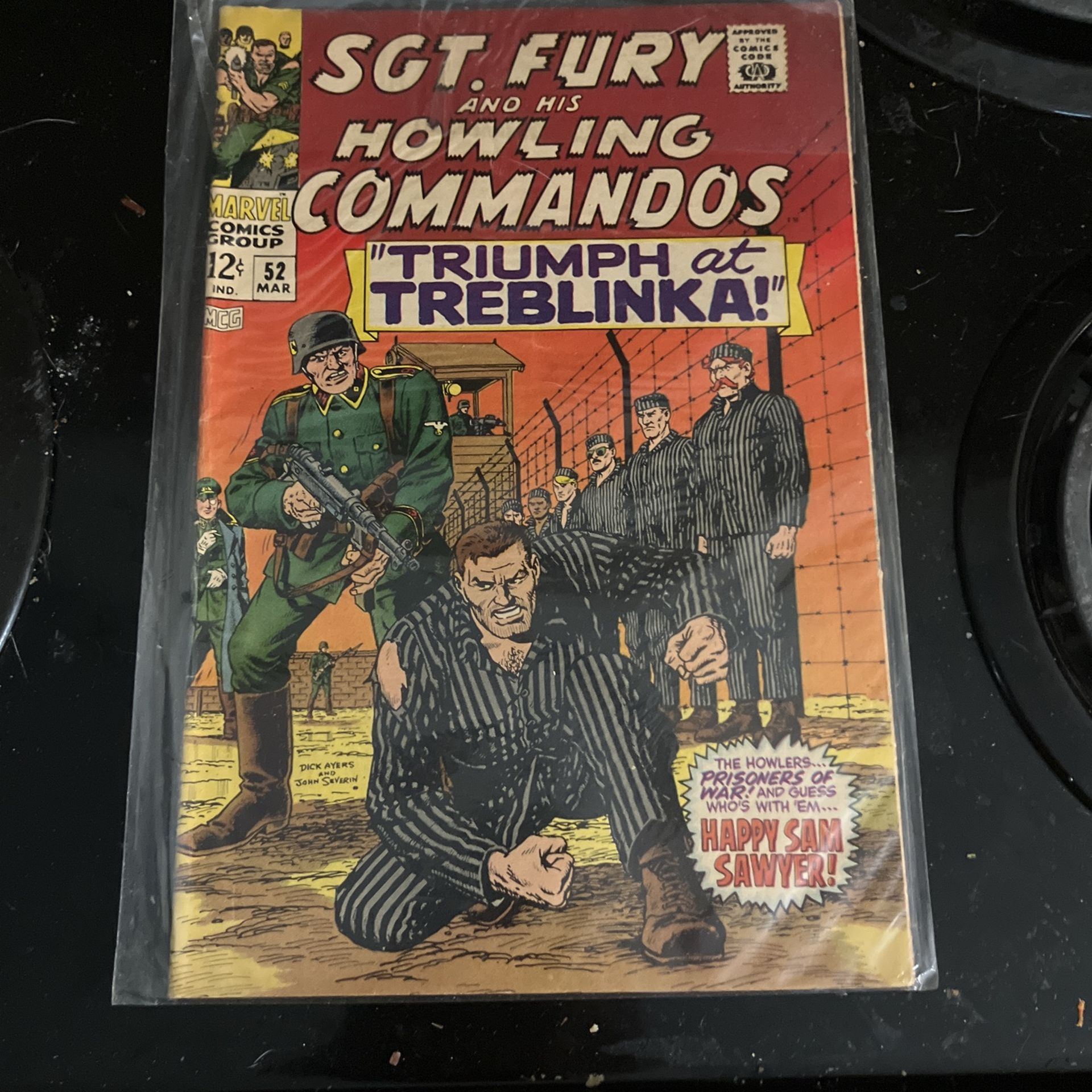 MARVEL COMIC GROUP- SGT. FURY ; Triumph at Treblinka.