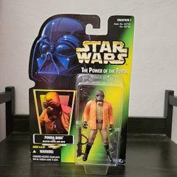 Kenner  Star Wars A New Hope POTF Green Card Ponda Baba B
