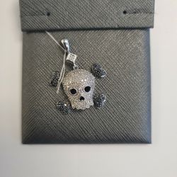 Diamond Skull Pendant