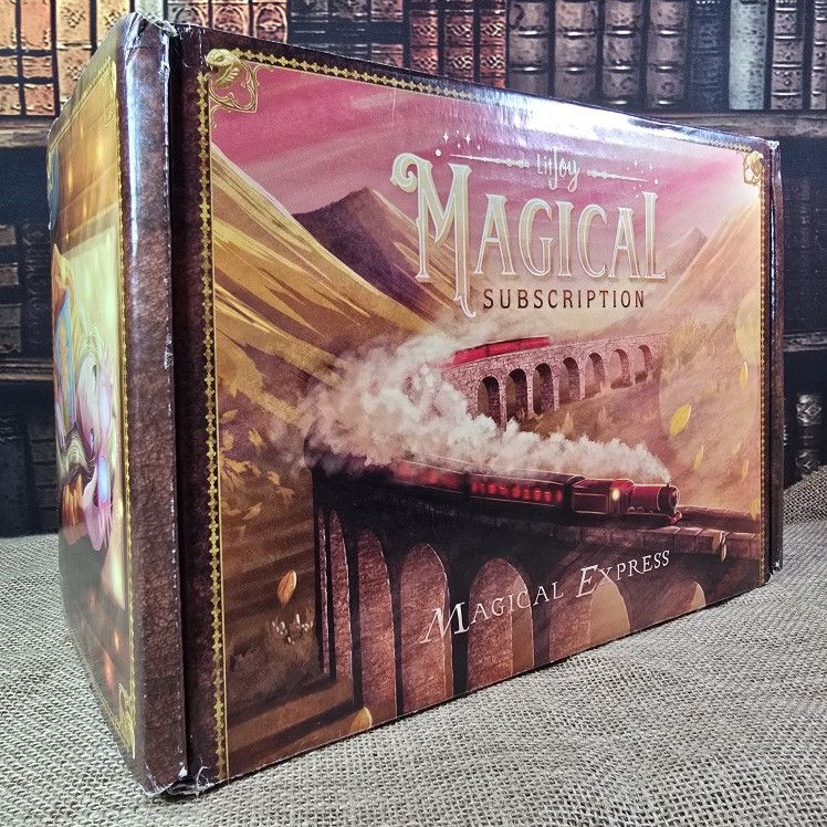 **EMPTY** Litjoy Magical Magical Express Subscription Box for Artwork & Storage