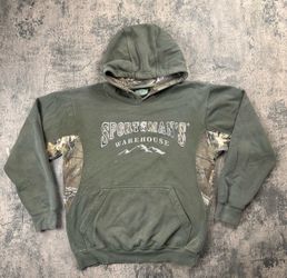 Sportsman warehouse vintage camo hoodie men’s M
