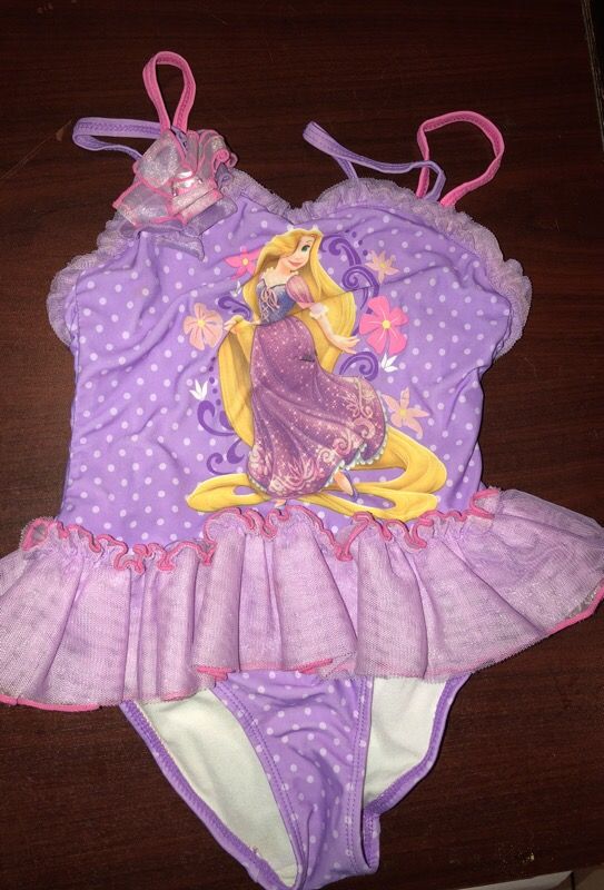 Disney store rapunzel swimsuit