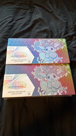 Pokémon Prismatic Evolutions Super-Premium Collection x2