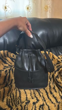 Coach bucket purse