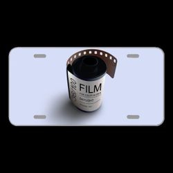 License Plate Novelty Car Front Film Roll Photography Icon Film Icon