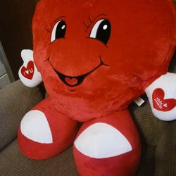 Giant 24" Tall Dandi Collectors Heart Plush