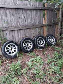 American Racing 13inch 4lug Rims & Tires