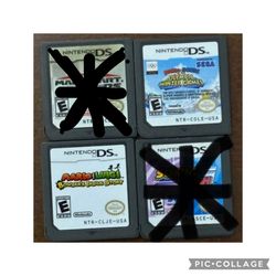 ($20 Each/Firm) 2 Nintendo Ds Games