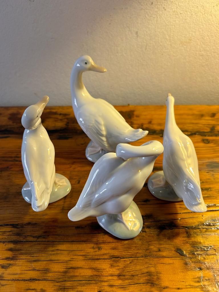 Adorno Colección Garzas Porcelana Lladro España 