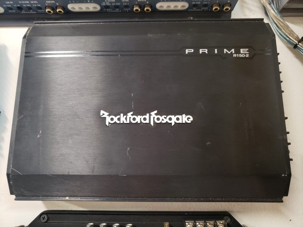 Rockford fosgate R150-2 amplifier.
