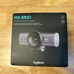 Logitech MX BRIO 4K Ultra HD Collaboration and Streaming Webcam
