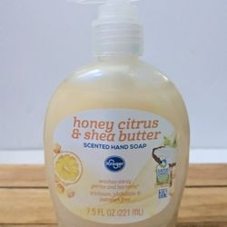 Honey Citrus And Shea Butter Hand Soap 