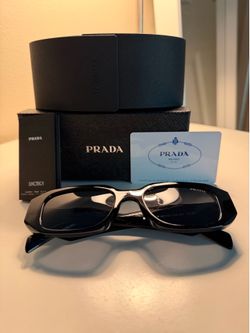 Prada PR 17WS Black/Grey Sunglasses