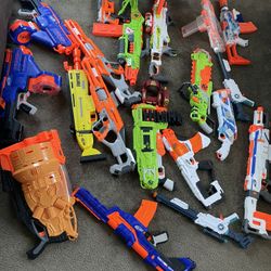 Assorted Nerf Guns