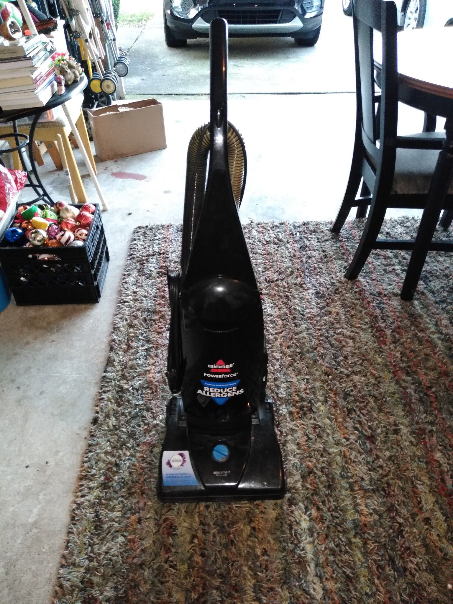 Vacuum with extra bags