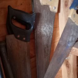 Hand Saws  $8 Each 