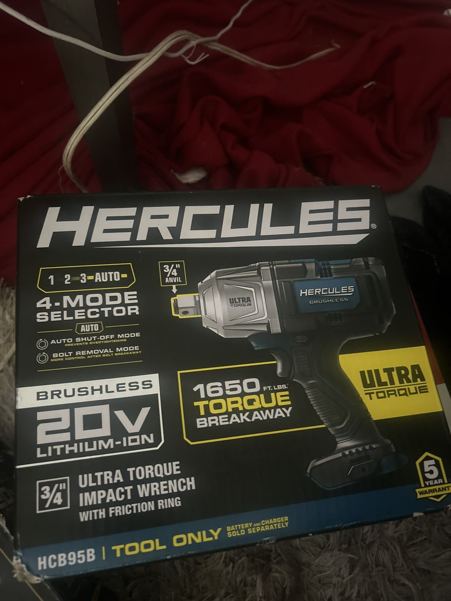 Brushless Ultra Torque Impact Wrench