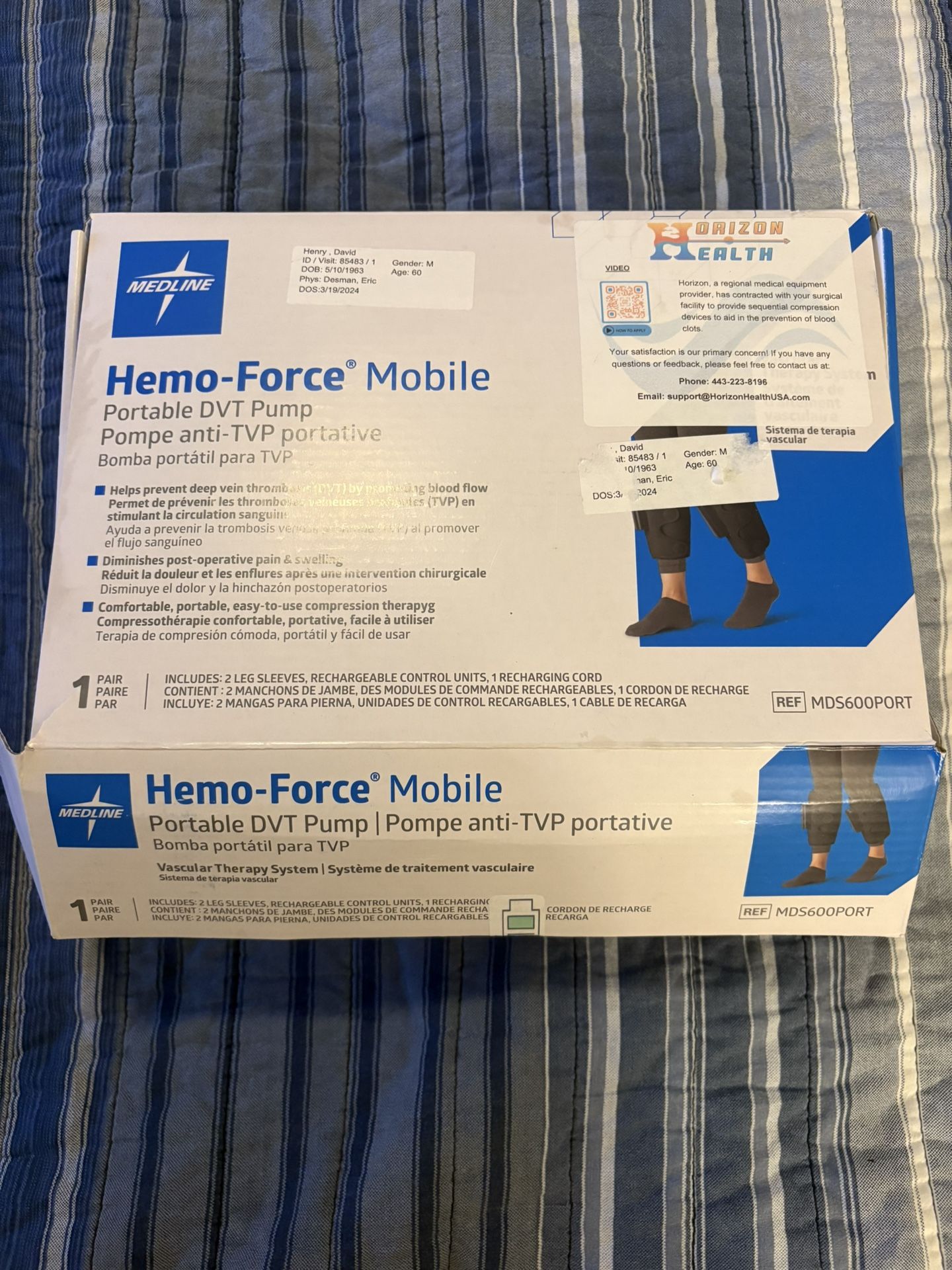 Medline Portable DVT Pump