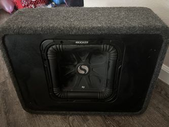 Kicker - Solo-Baric L3 10" Single Ported Subwoofer