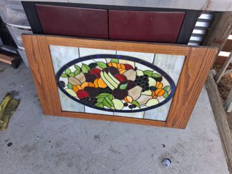 Stained  glass  29x18
