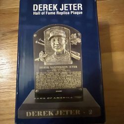 Derek Jeter Plaque - New!