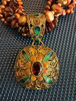 Sterling Filagree Necklace