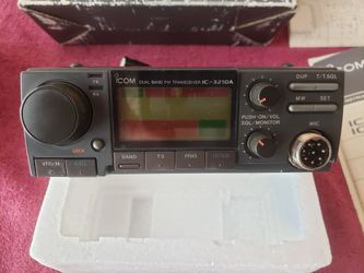 ICOM IC -3210 A mobile transceiver.