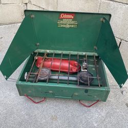 Coleman 2 Burner Stove 1966