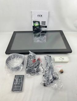 Nix Digital Picture Monitor Display 15.6” HD Touch
