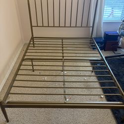 Gold Full Bed Frame 
