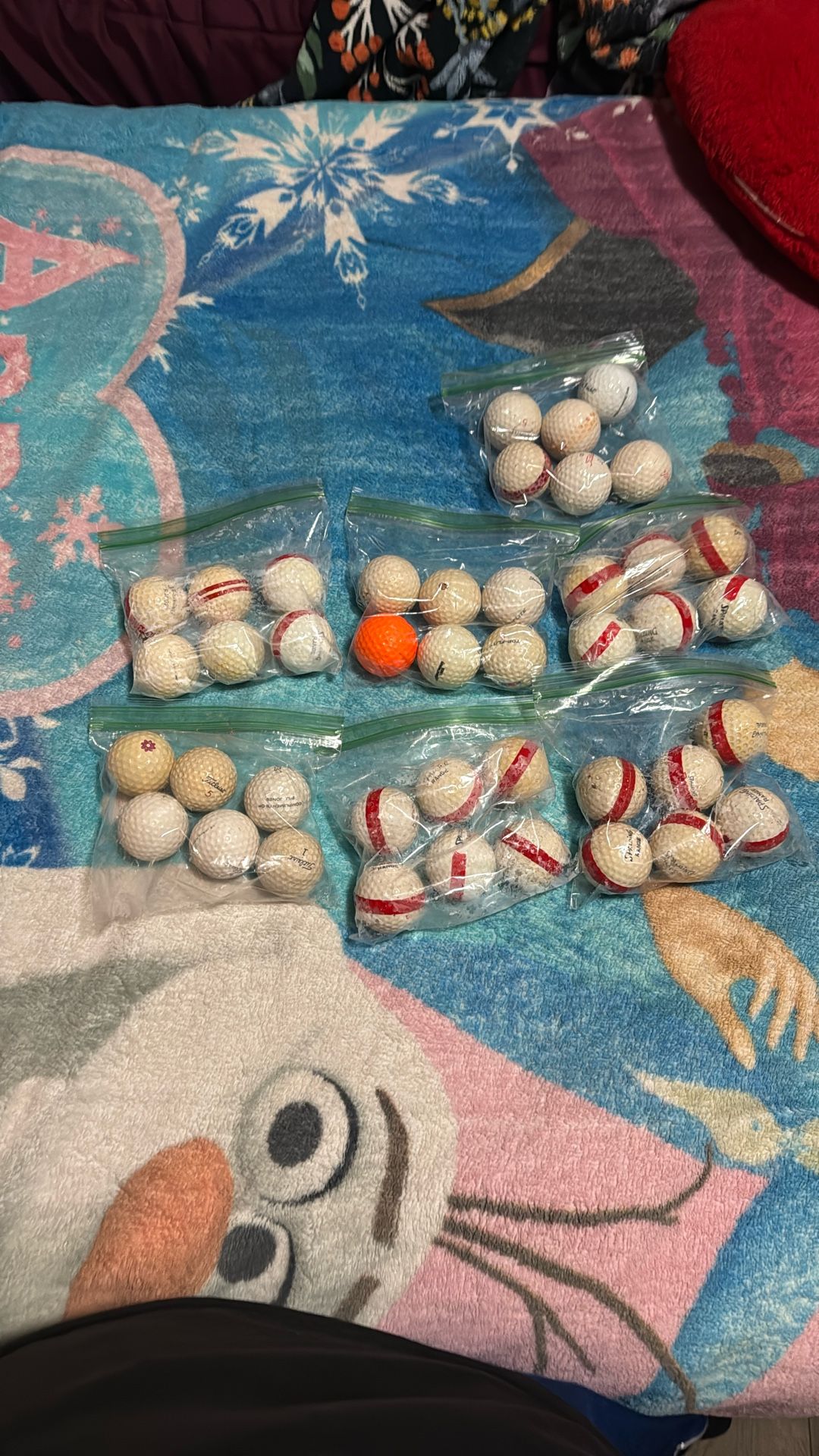 Old Golf Balls