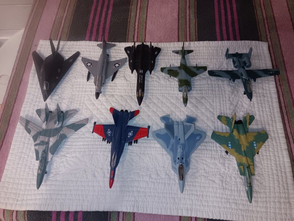 Die-cast Metal Airplane Models