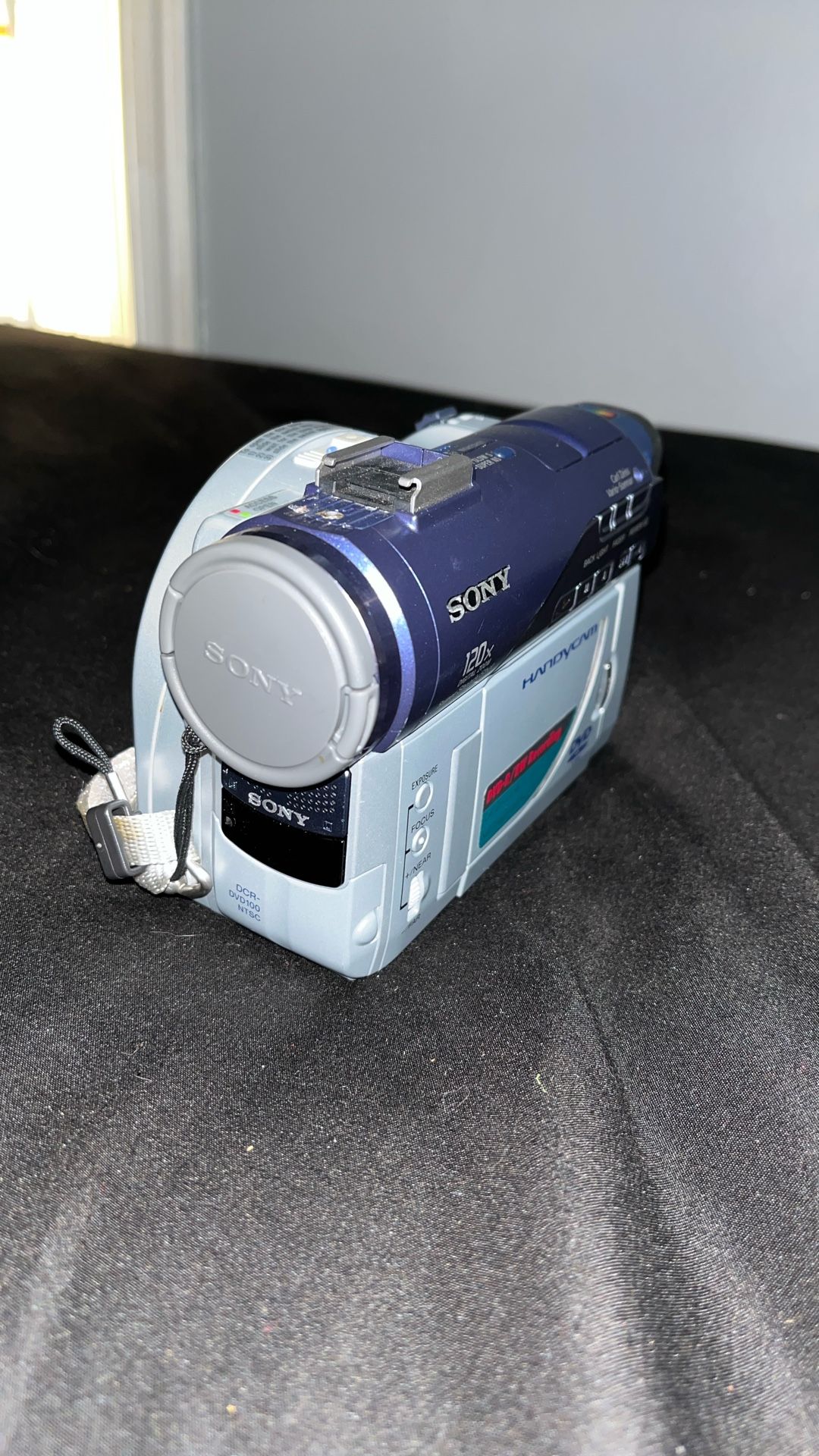 Untested Sold As Is Sony DCR-DVD300 Handycam Digital Video Camera Recorder
