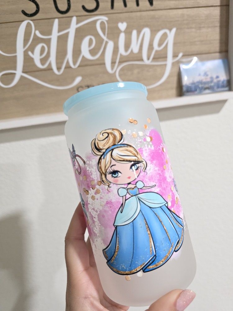$10 SALE Stainless Steel Tumbler, Glass Cup Princess DISNEY | BIRTHDAY Gift,  Christmas The Grinch, STITCH, Mickey Minnie, Pooh, HELLO KITTY