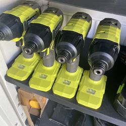 Ryobi 18v 1/4 Inch Hex Impact Drills $35 Each Tool Only 