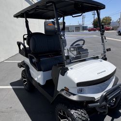 2025 Denago Nomad XL 4-Passenger Lifted 48-Volt Lithium Golf Cart
