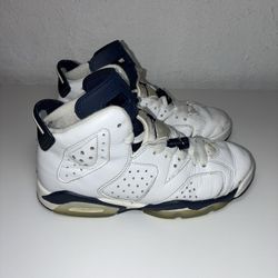 Nike Air Jordan 6 Retro Midnight Navy 2022 Youth Size 4Y // Women’s Size 5.5