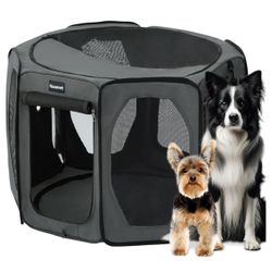 New!✨ 36x36x 23 Portable Pet Kennel /crate 