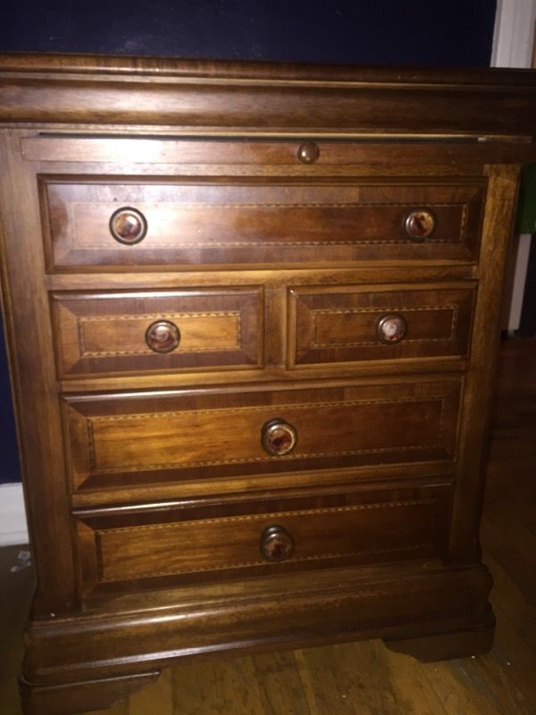 Two Alexander Julian nightstands