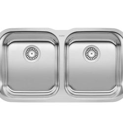 Double Bowl Undermount Kitchen Sink
